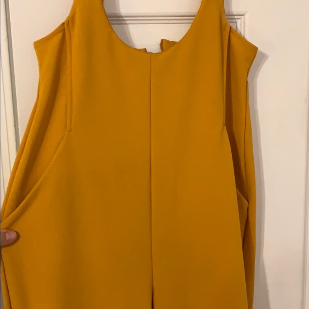 FN Mustard Wide-Leg Jumpsuit - Picture 2 of 4